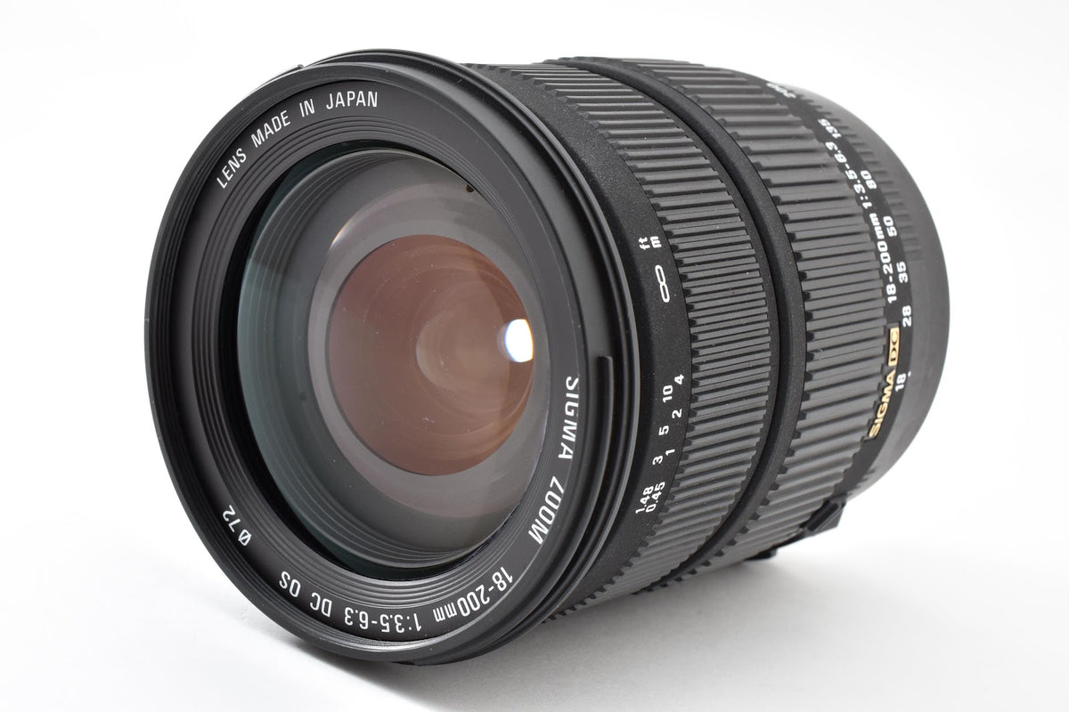 ★美品★ シグマ SIGMA 18-200M F3.5-6.3 キャノン用 DC OS デジタルカメラ用レンズ ★ #9121