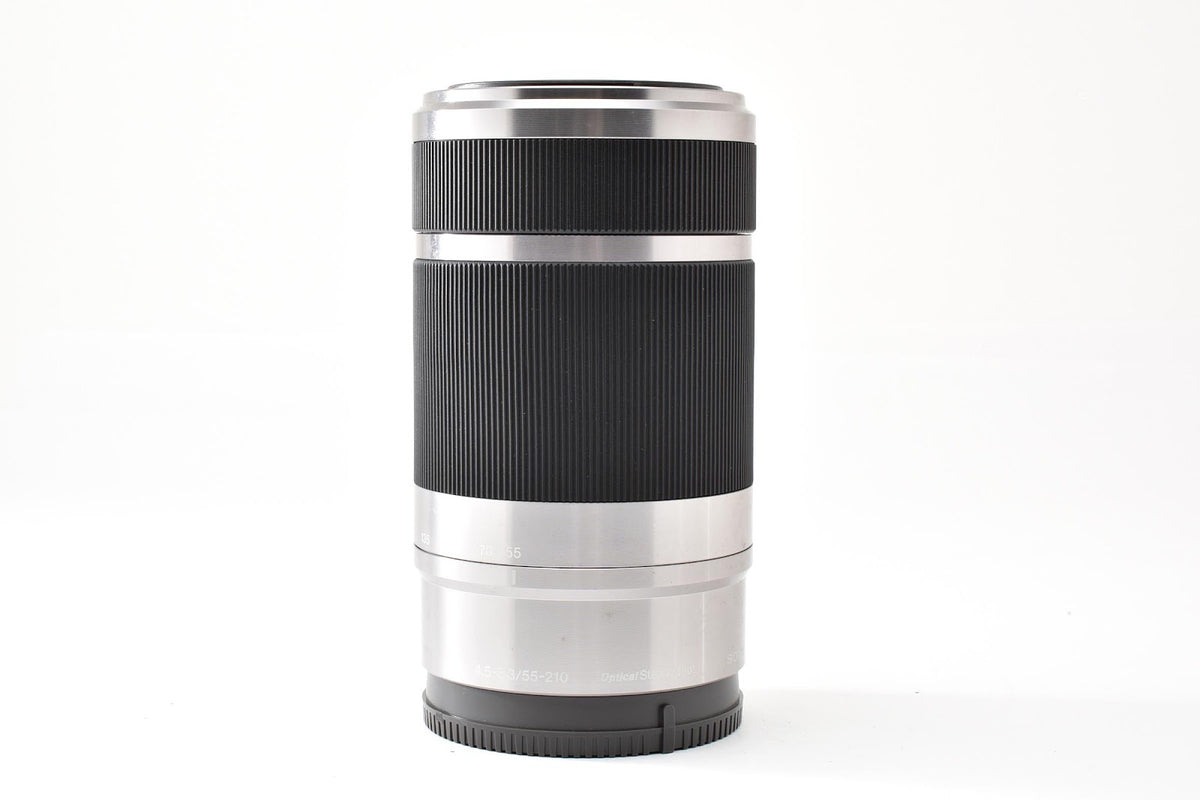 ★現状品★ ソニー SONY E 55-210MM F4.5-6.3 OSS Eマウント SEL55210 シルバー ★ #9353