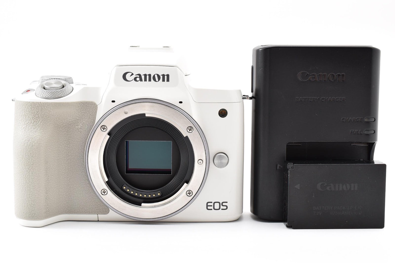 ★良品★ キヤノン CANON EOS KISS M2 ボディ ホワイト 2410万画素 ミラーレス一眼 ★ #8998