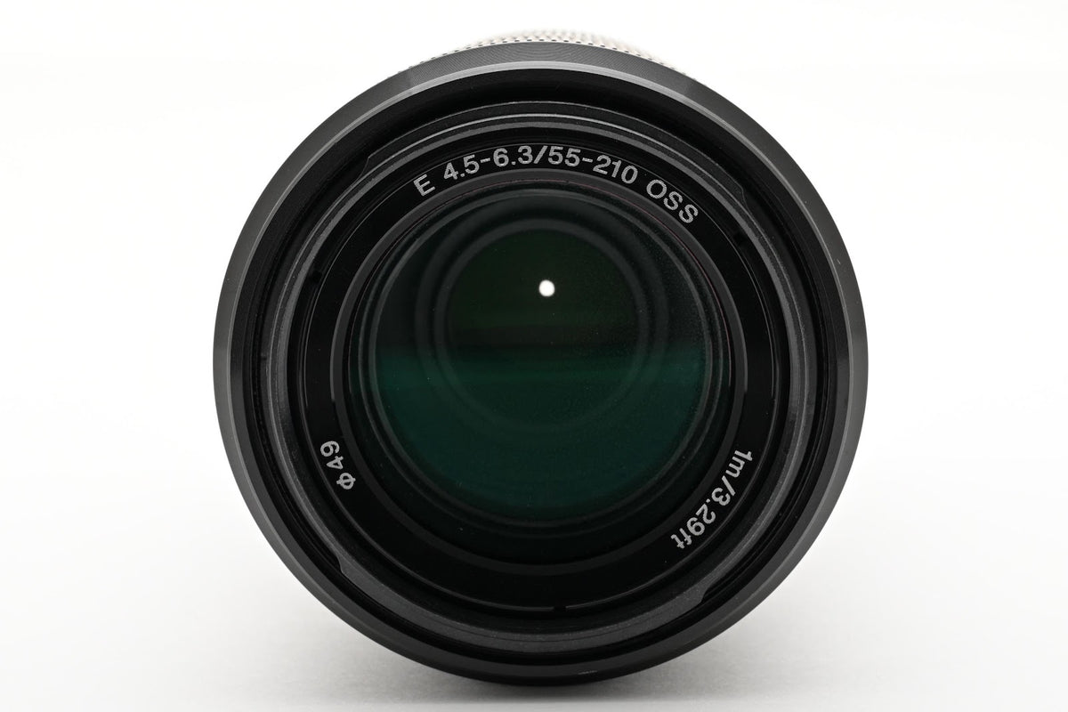 ★良品★ ソニー SONY E 55-210MM F4.5-6.3 OSS SEL55210 ブラック 望遠ズームレンズ ★ #9401