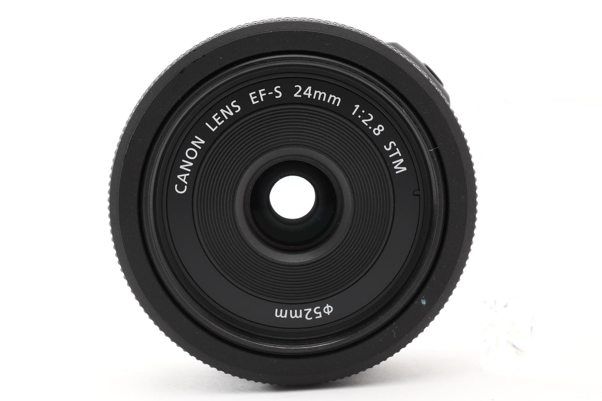 ★美品★ キヤノン CANON EF-S 24MM F2.8 STM 単焦点レンズ ★ #9167