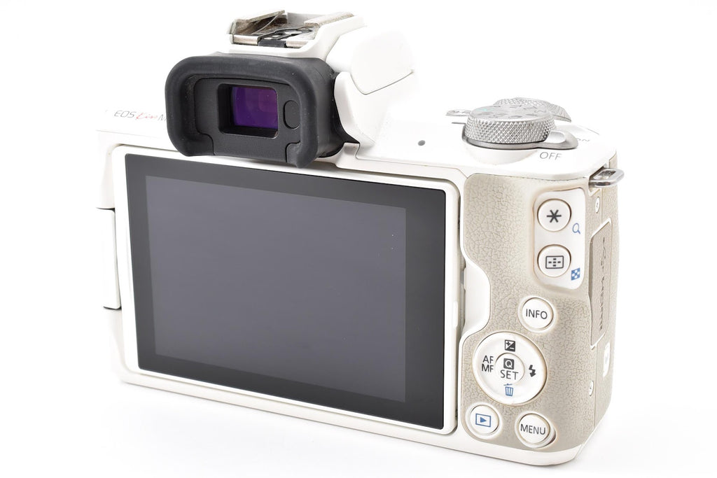 ★良品★ キヤノン CANON EOS KISS M2 ボディ ホワイト 2410万画素 ミラーレス一眼 ★ #8998