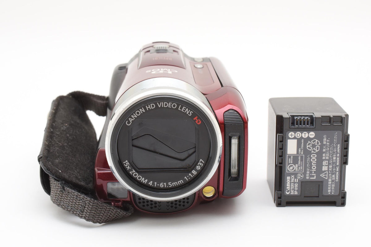 ★良品★ キャノン CANON IVIS HF M31 レッド デジタルビデオカメラ ★ #9202