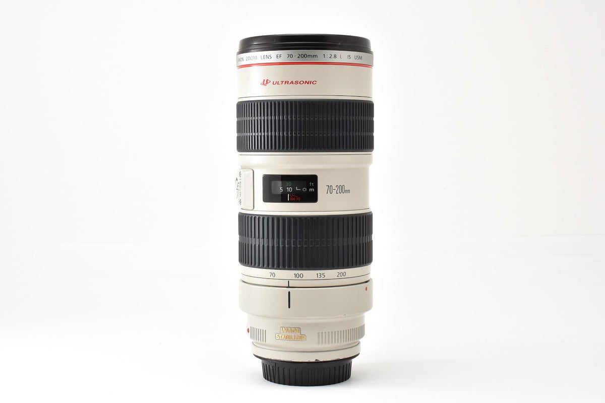★良品★ キヤノン CANON EF 70-200MM F2.8L IS USM 望遠ズームレンズ フード ケース付き ★ #9336
