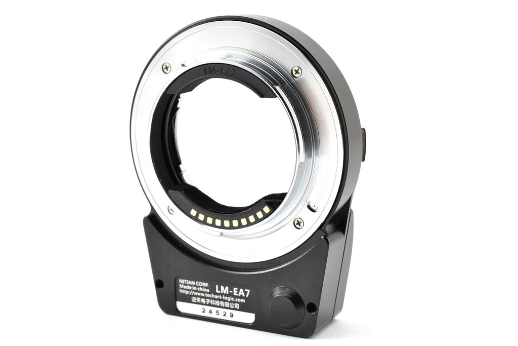 ★良品★ テックアート TECHART LM-EA7 マウントアダプター ライカMレンズ/ソニーEボディ 電子接点付き ★ #9272