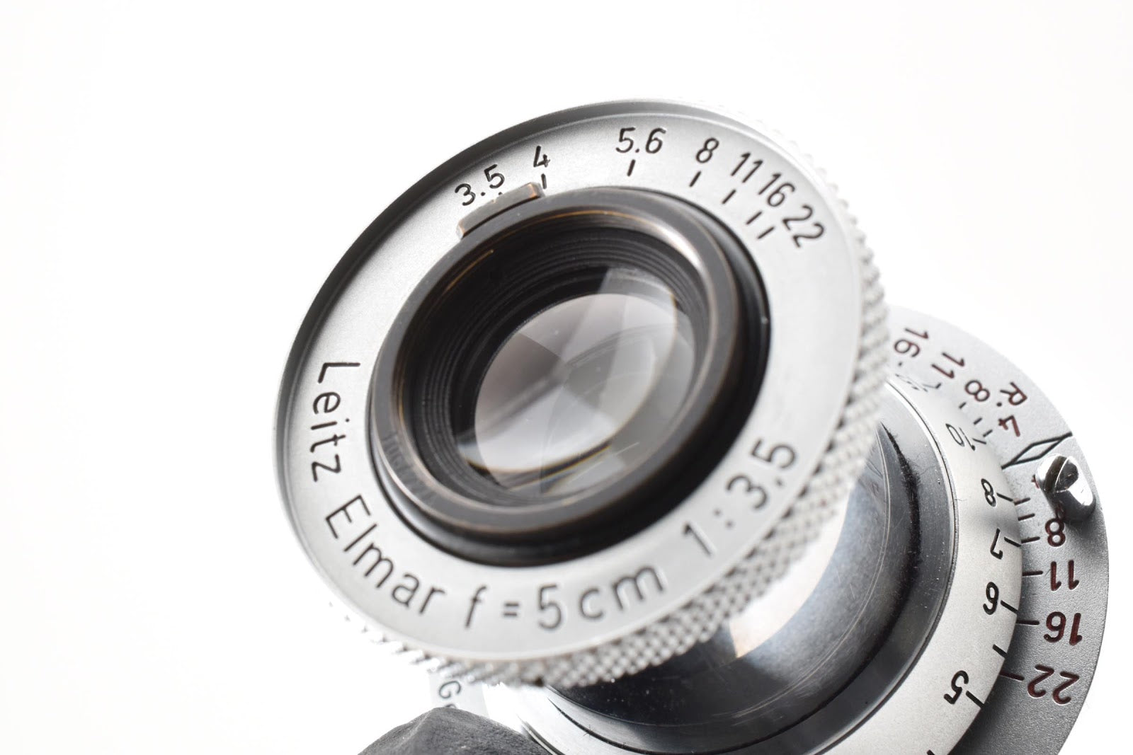 ★美品★ ライカ Leica 赤エルマー ELMAR 5CM F3.5 ダイヤモンドマーク シリアルNO.1064224 ★ #8997