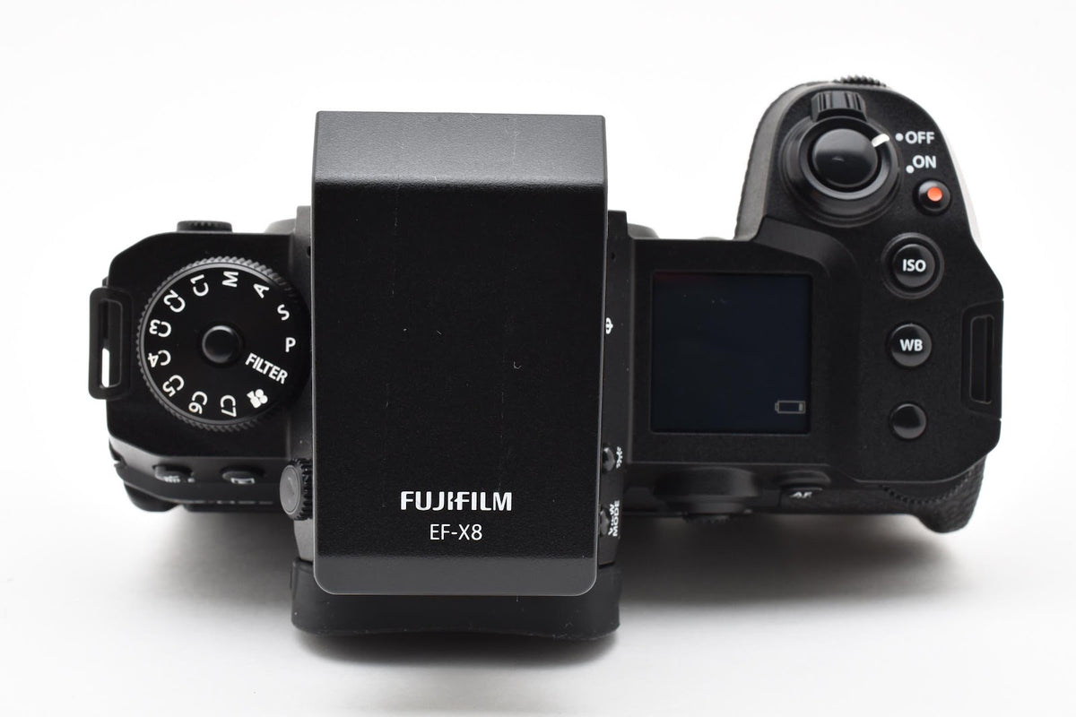 ★良品★ フジフイルム FUJIFILM ショット数15,090回 X-H2S ボディ  EF-X8 充電ケーブル付き デジタルカメラ ★ #9251