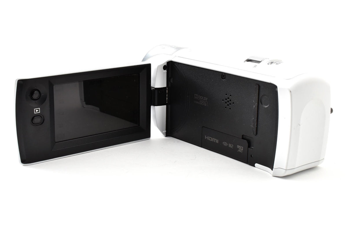 ★美品★ ソニー SONY HDR-CX470 W ホワイト デジタルビデオカメラ ハンディカム 動作OK ★ #9326