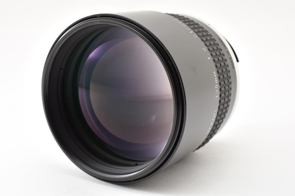 ★極上品★ ニコン Nikon AI-S 135MM F2 カメラレンズ 極上 クリア光学 動作良好 ★ #8821