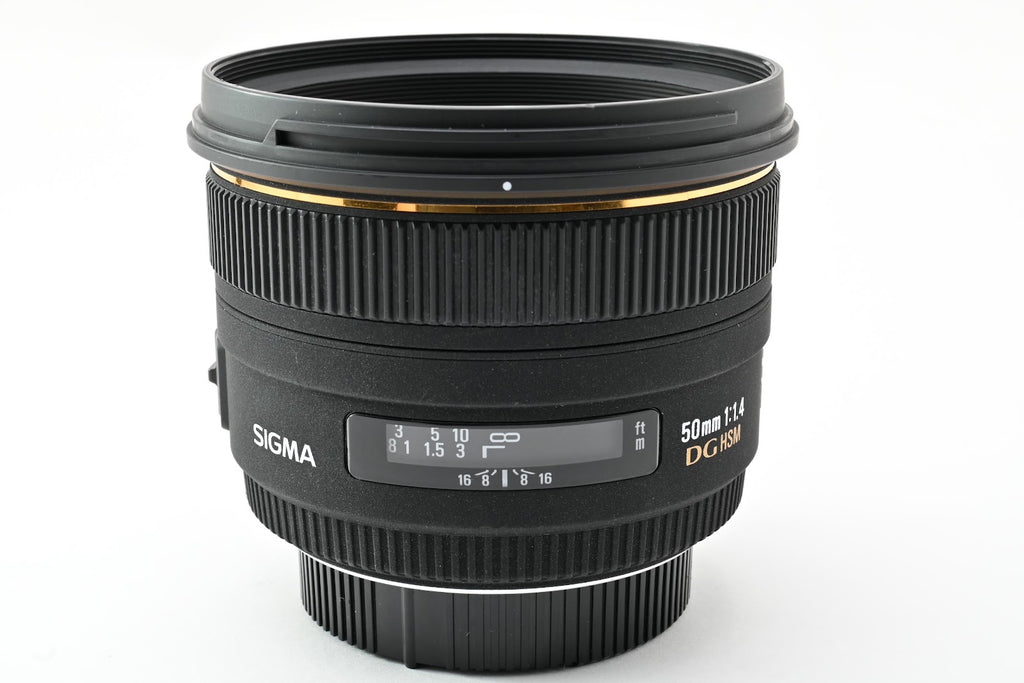 ★訳あり品大特価★ シグマ SIGMA SIGMA 50MM F1.4 EX DG HSM ニコン レンズ AF不良 絞り不良 MF動作確認済 ★ #9008