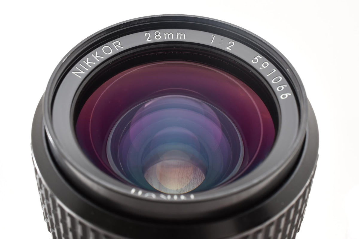 ★美品★ ニコン Nikon AI-S NIKKOR 28MM F2 591万台 レンズ ★ #9226