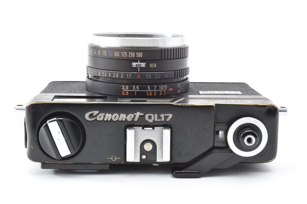 ★検品要★ キャノン CANON CANONET QL17 G-III ブラック フィルムカメラ ★ #9027