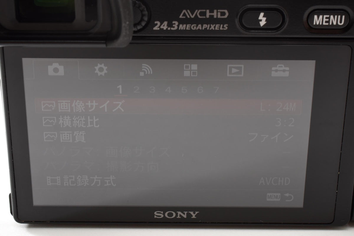 ★極上品★ ソニー SONY ショット数1699回 α6000 パワーズームレンズキット ILCE-6000L ミラーレス一眼 ★ #9215