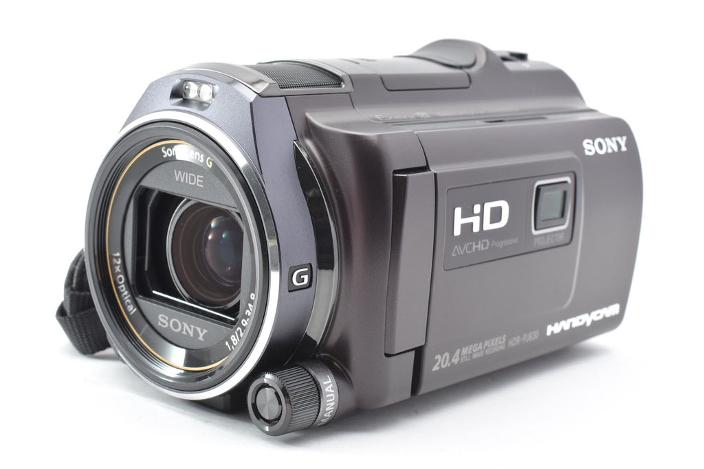 ★美品★ ソニー SONY HDR-PJ630V ボルドーブラウン デジタルビデオカメラ 液晶内薄クモリ有 ★ #9029