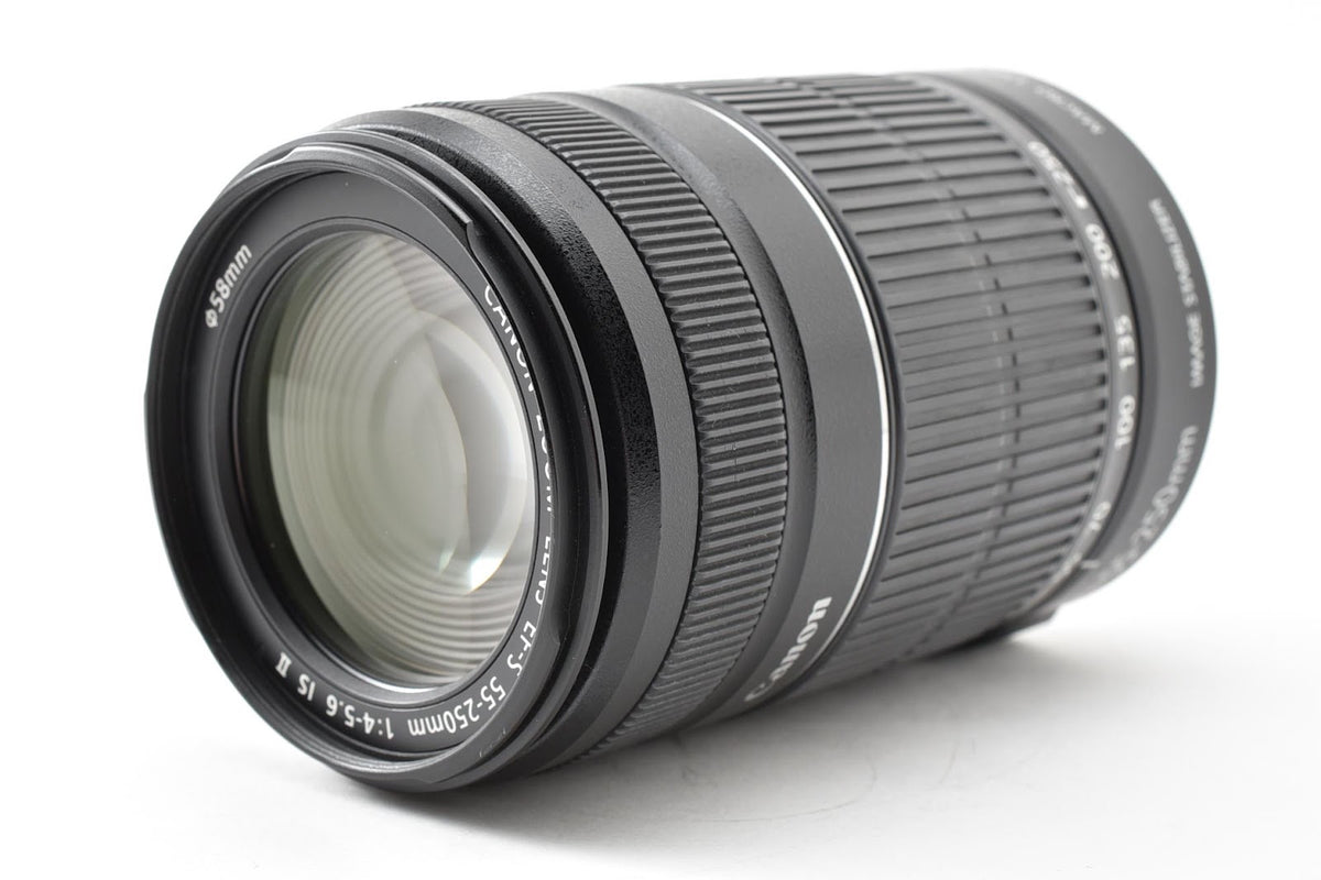 ★美品★ キヤノン CANON EF-S 55-250MM F4-5.6 IS II ズームレンズ ★ #9363