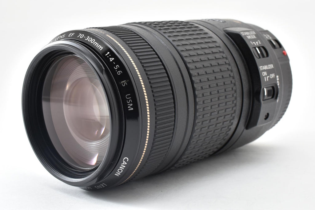 ★美品★ キヤノン CANON EF70-300MM F4-5.6 IS USM 望遠ズームレンズ 美品 光学クリア 動作良好 ★ #9164