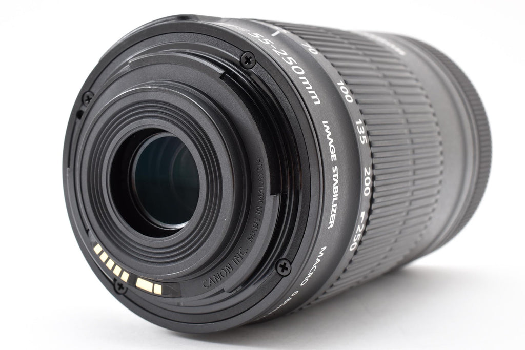 ★美品★ キヤノン CANON EF-S 55-250MM F4-5.6 IS STM ズームレンズ ★ #8999