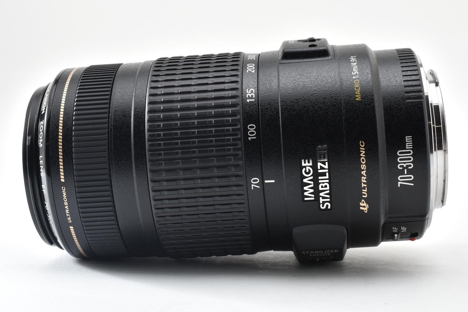 ★美品★ キヤノン CANON EF70-300MM F4-5.6 IS USM 望遠ズームレンズ 美品 光学クリア 動作良好 ★ #9164