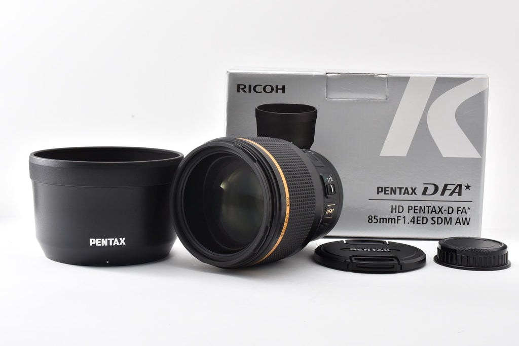 ★美品★ ペンタックス PENTAX HD D FA★ 85mm F1.4 ED SDM AW 交換レンズ ★ #8970