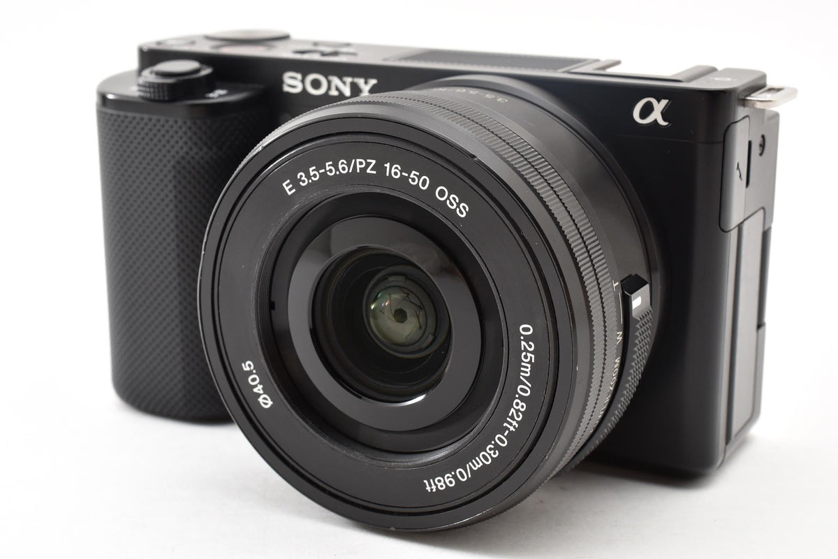 ★美品★ ソニー SONY VLOGCAM ZV-E10 パワーズームレンズキット ZV-E10L B ブラック ミラーレス一眼 ★ #9212