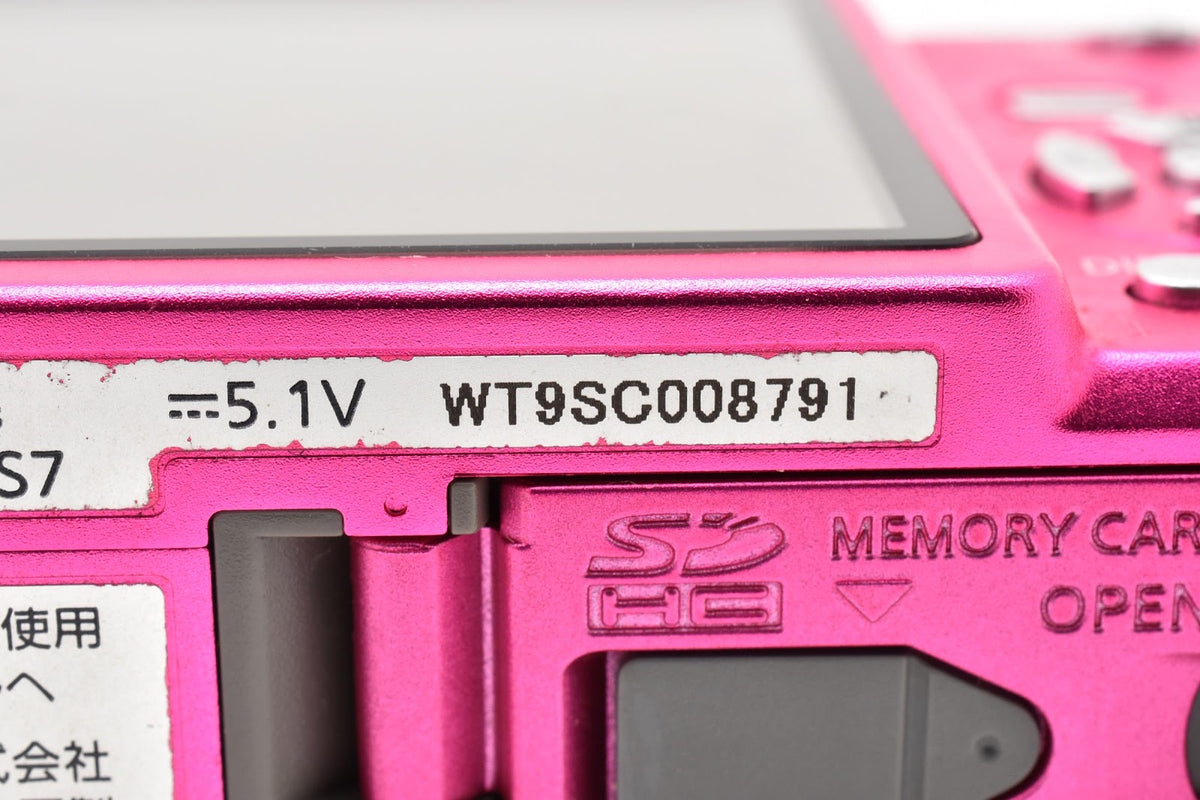★良品★ パナソニック Panasonic DMC-FS7 ピンク コンパクトデジタルカメラ ★ #9439