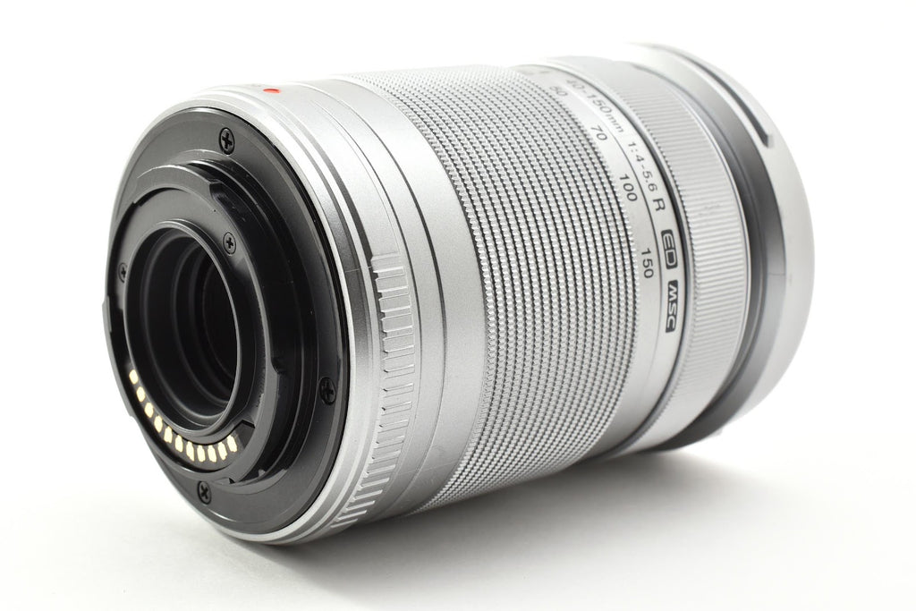 ★良品★ オリンパス Olympus M.ZUIKO DIGITAL ED 40-150MM F4.0-5.6 R ED シルバー ズームレンズ ★ #9081