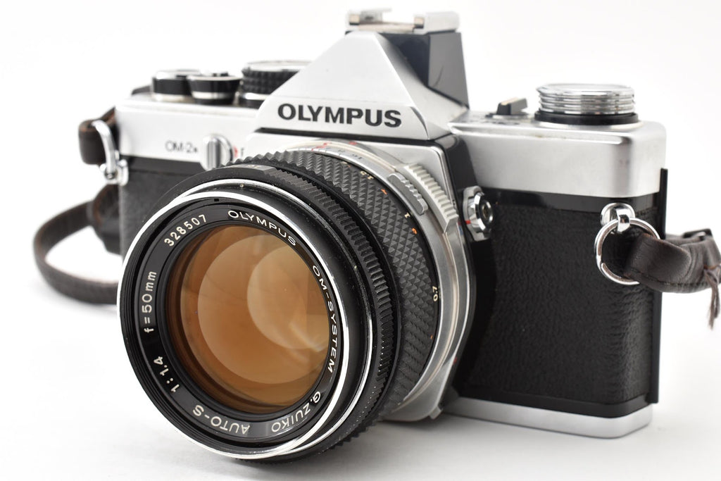 ★良品★ オリンパス Olympus OM-2N G.ZUIKO AUTO-S 50MM F1.4 フィルム一眼レフ ★ #9236