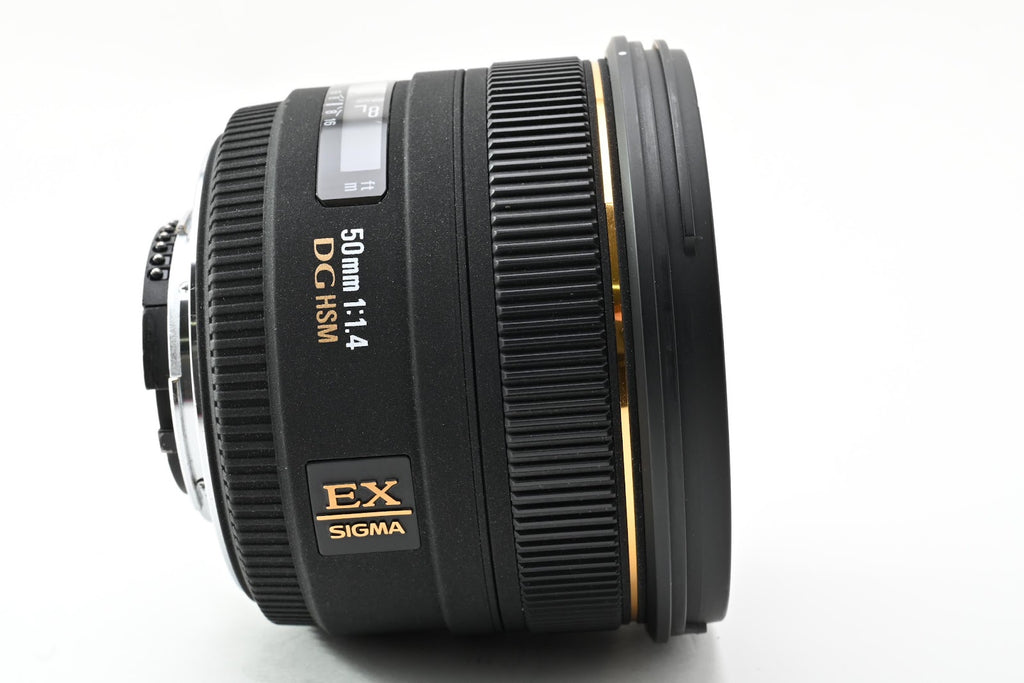 ★訳あり品大特価★ シグマ SIGMA SIGMA 50MM F1.4 EX DG HSM ニコン レンズ AF不良 絞り不良 MF動作確認済 ★ #9008