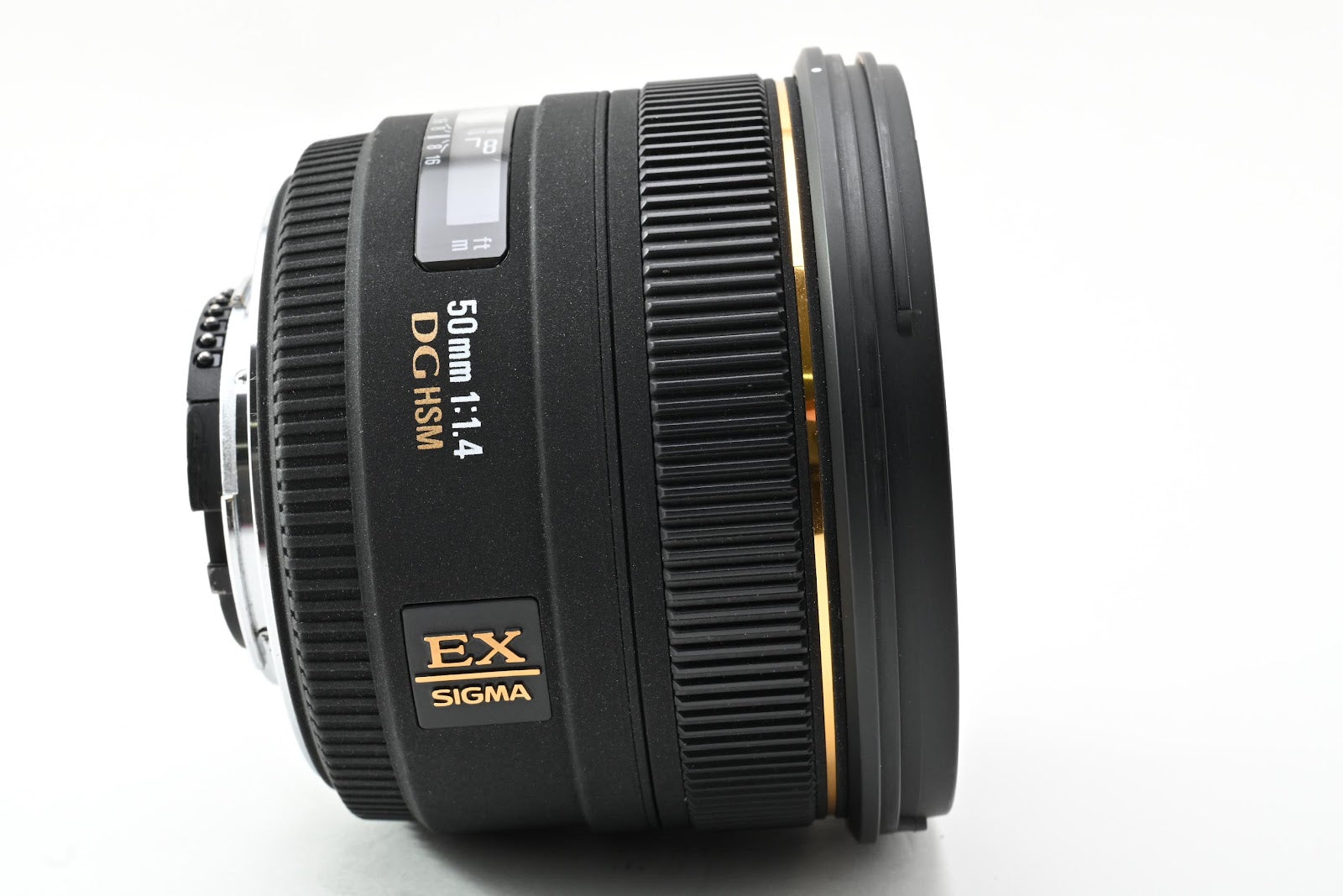★訳あり品大特価★ シグマ SIGMA SIGMA 50MM F1.4 EX DG HSM ニコン レンズ AF不良 絞り不良 MF動作確認済 ★ #9008