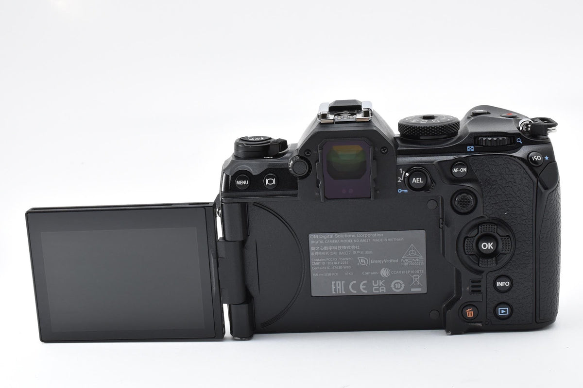 ★美品★ ショット数16094回 OM SYSTEM OM-1 ボディ 元箱付属品充実 ミラーレス一眼  ★ #9386