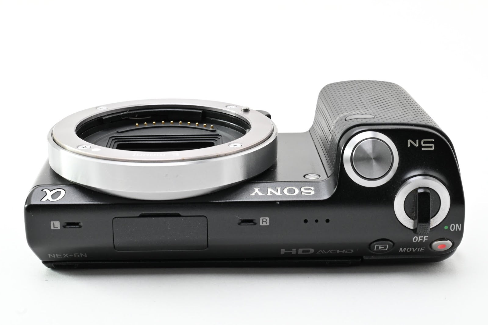 ★良品★ ソニー SONY NEX-5N ショット数11,679回 1610万画素 ボディ ブラック デジタルカメラ ★ #9012