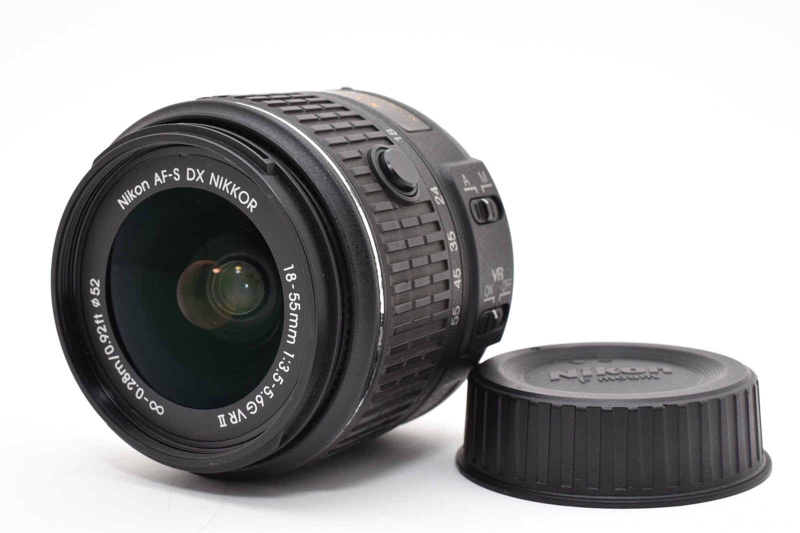 ★美品★ ニコン Nikon AF-S DX NIKKOR 18-55MM F3.5-5.6G VR II ズームレンズ ★ #8757