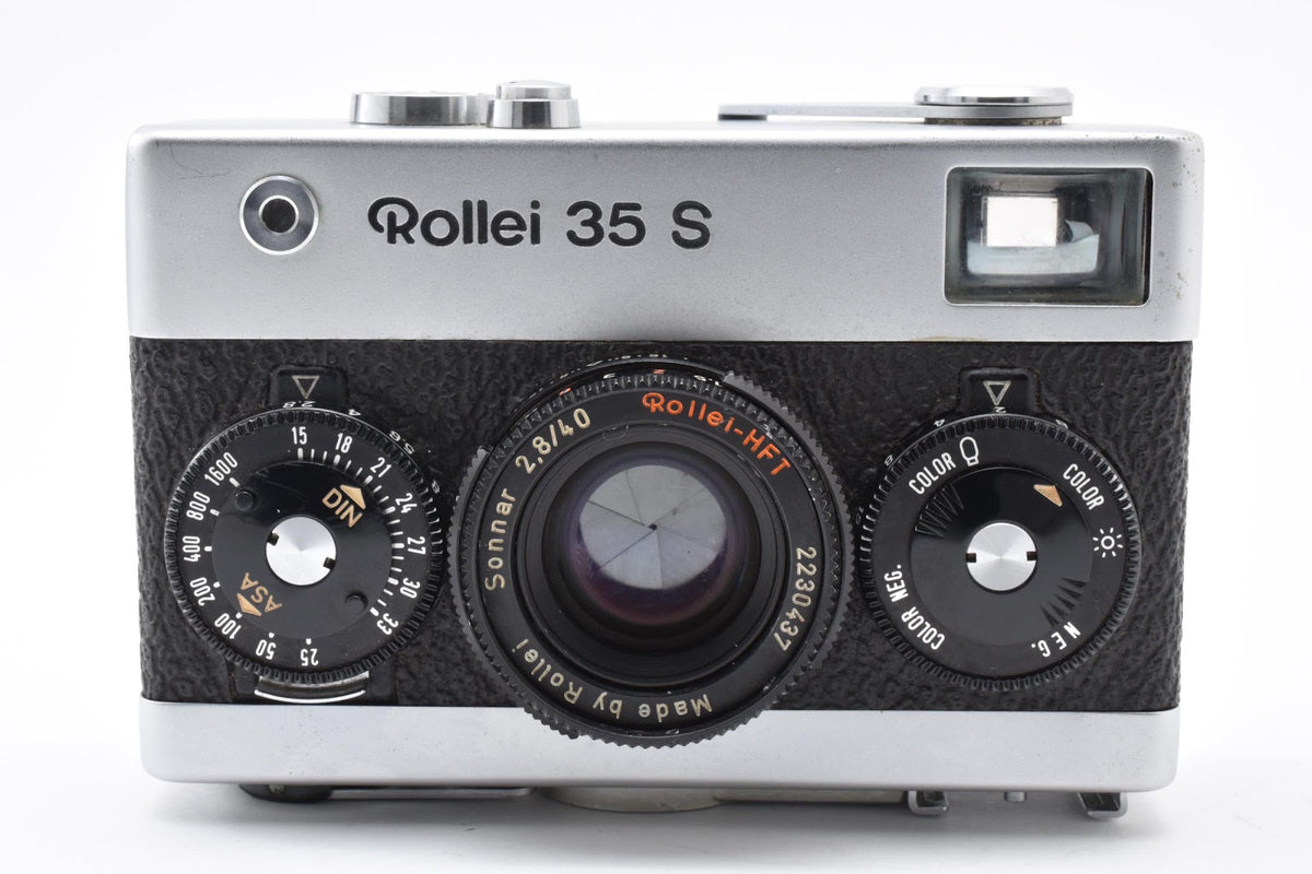 ★ ローライ Rollei 35S 40MM F2.8 (SONNAR) シルバー フィルムカメラ ★ #9437
