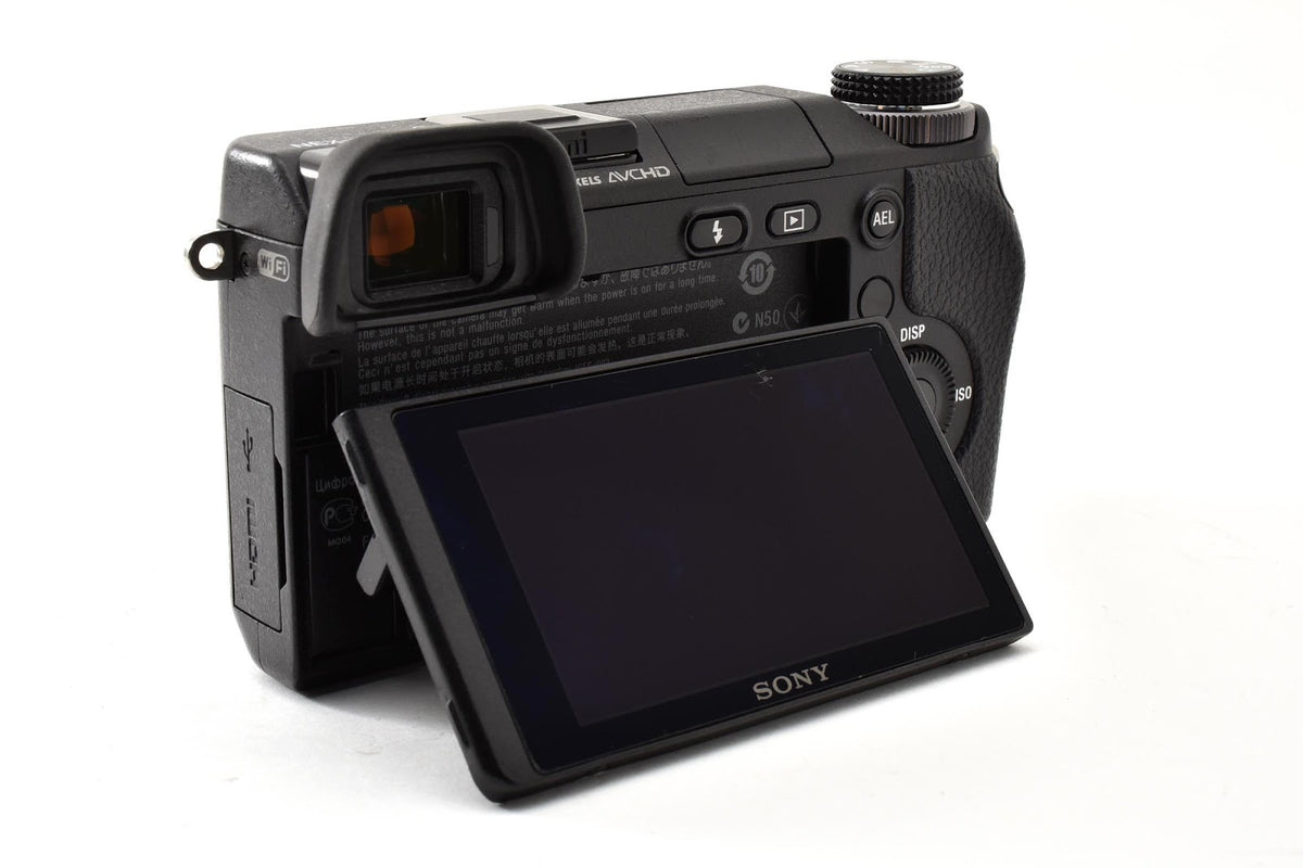 ★良品★ ソニー SONY NEX-6 ボディ ミラーレス一眼 充電ケーブル付き 動作良好 ★ #9311