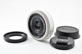 ★美品★ キヤノン CANON EF 40MM F2.8 STM ホワイト 単焦点レンズ ★ #9195