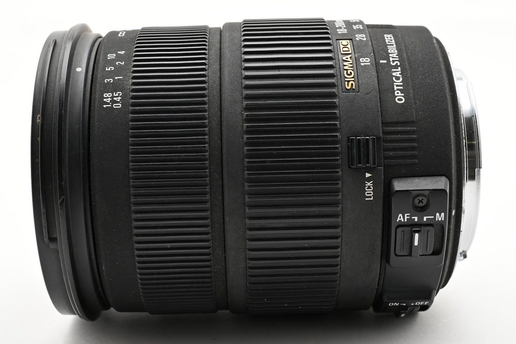★良品★ シグマ SIGMA AF 18-200MM F3.5-6.3 キャノン DC OS レンズ ★ #9394