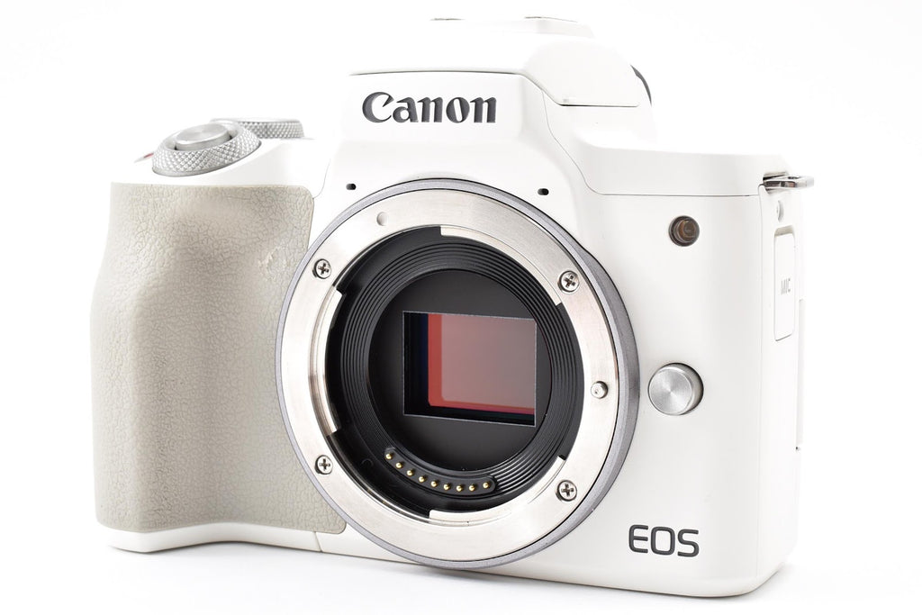 ★良品★ キヤノン CANON EOS KISS M2 ボディ ホワイト 2410万画素 ミラーレス一眼 ★ #8998