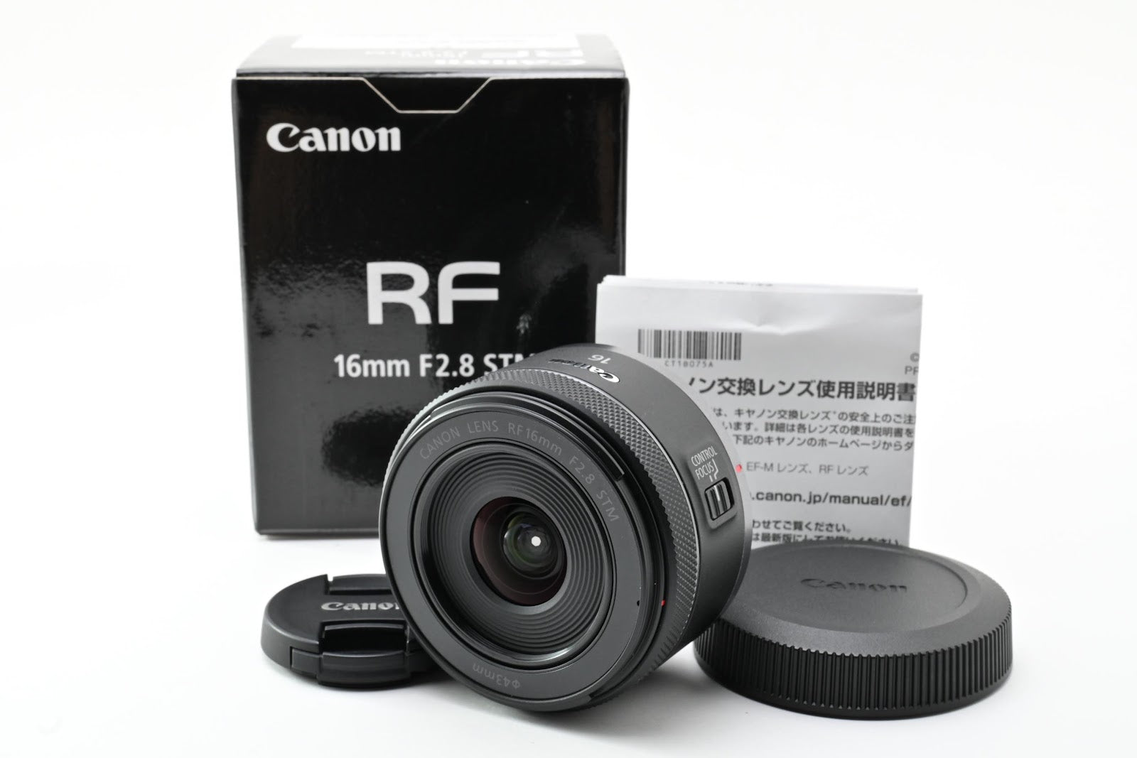 ★美品★ キヤノン CANON RF16MM F2.8 STM 広角レンズ 元箱付 ★ #9023