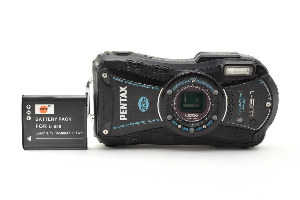 ★ ペンタックス PENTAX WG-1 ブラック デジタルカメラ ★ #9069