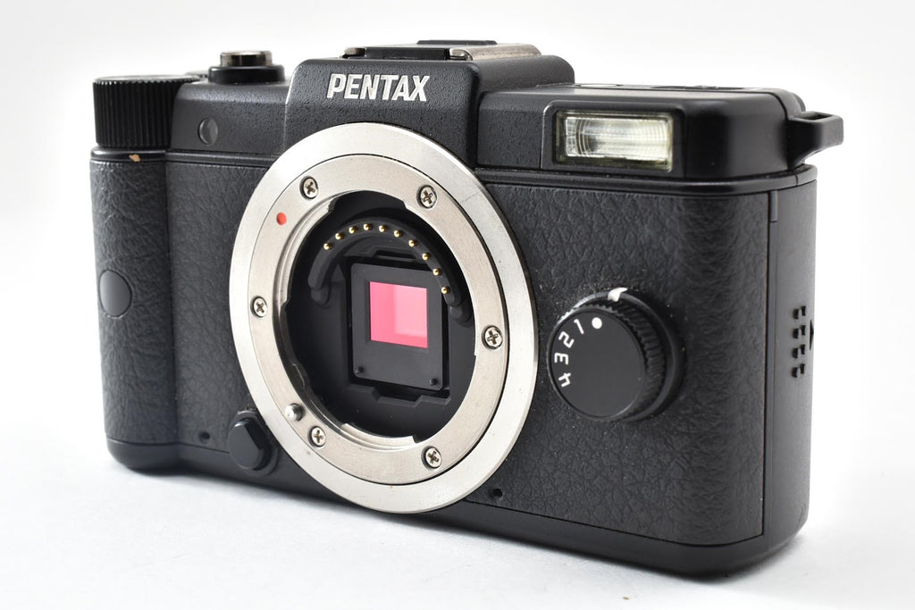 ★良品ショット数2,530回★  ペンタックス PENTAX  Q ボディ ブラック 1240万画素 デジタルカメラ ★ #9142