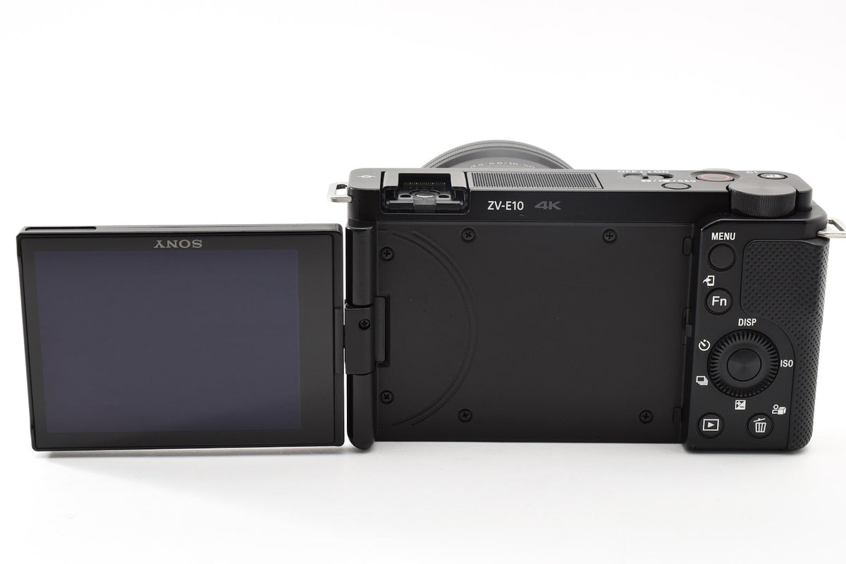 ★美品★ ソニー SONY VLOGCAM ZV-E10 パワーズームレンズキット ZV-E10L B ブラック ミラーレス一眼 ★ #9212