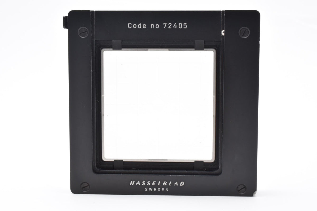 ★良品★ ハッセルブラッド HASSELBLAD 72405 フォーカシングスクリーンアダプター スクリーン付 補正・遮光スライド付 ★ #9436