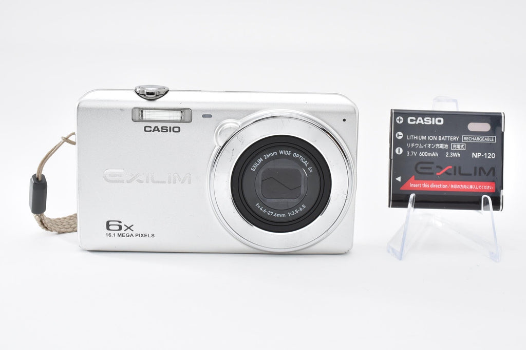 ★良品★ カシオ CASIO EX-ZS28 シルバー デジタルカメラ ★ #9098