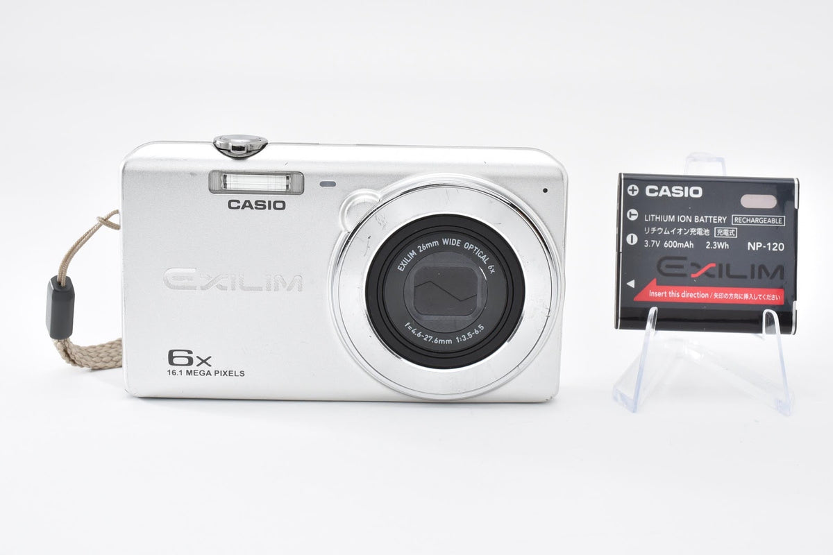 ★良品★ カシオ CASIO EX-ZS28 シルバー デジタルカメラ ★ #9098