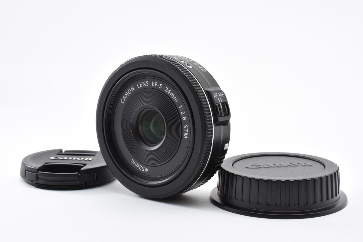 ★美品★ キヤノン CANON EF-S 24MM F2.8 STM 単焦点レンズ ★ #9285