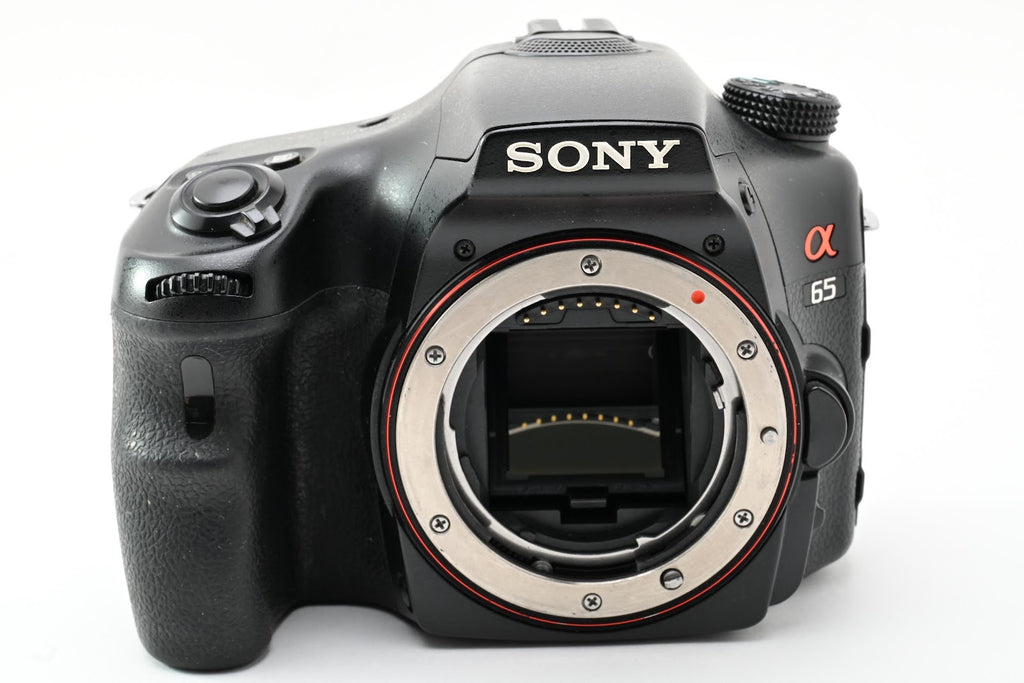 ★良品★ ソニー SONY ショット数27,382回 α 65 ボディ SLT-A65V デジタル一眼レフ 2430万画素 ★ #9013
