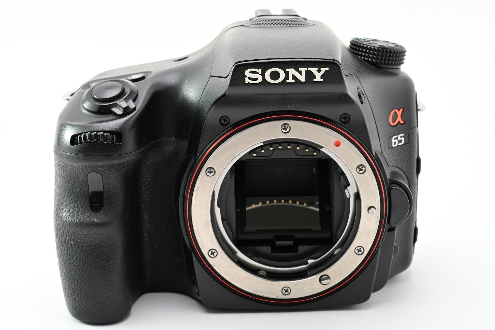 ★良品★ ソニー SONY ショット数27,382回 α 65 ボディ SLT-A65V デジタル一眼レフ 2430万画素 ★ #9013