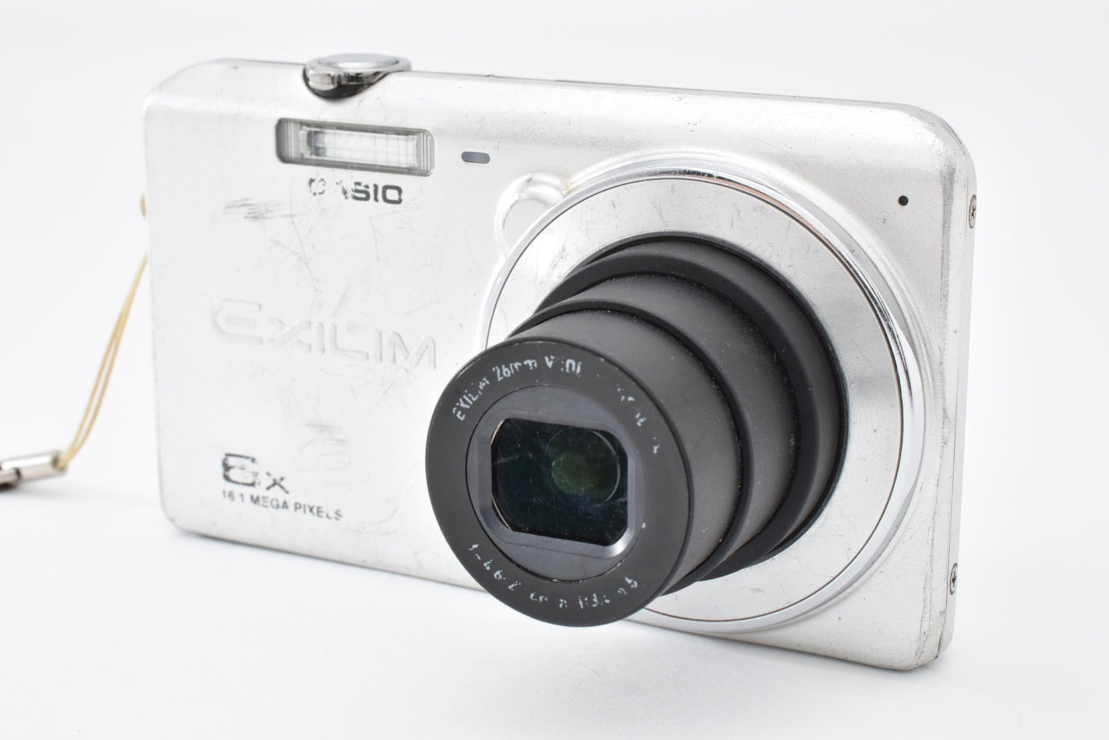 ★現状品★ カシオ CASIO EX-ZS28 シルバー デジタルカメラ ★ #9099