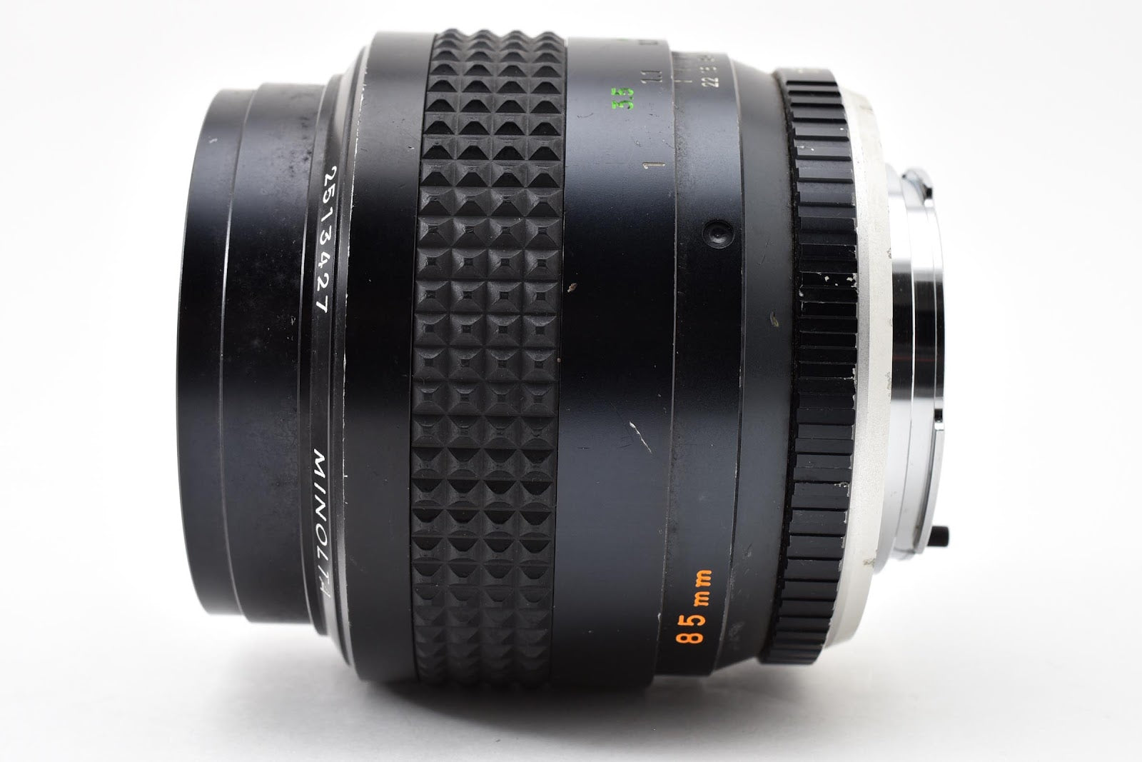★良品★ ミノルタ MINOLTA MC ROKKOR 85MM F1.7 単焦点レンズ ★ #8492