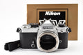 ★美品★ ニコン Nikon FM シルバー ボディ フィルムカメラ 説明書/発売時値札付き ★ #8966